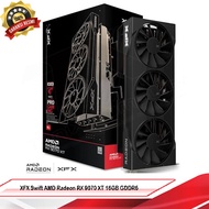 XFX Swift AMD Radeon RX 9070 XT 16GB GDDR6 Triple Fan Gaming Edition | VGA Gaming RX 9070XT