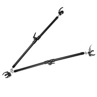 【 LCG5】-Bicycle Trailer Hitch Connector with Quick Release Clamps Universal Portable Folding Design 