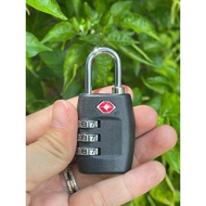 TSA007 lock used to lock suitcases and bags TSA luggage lock luggage lock anti theft tsa lock luggag