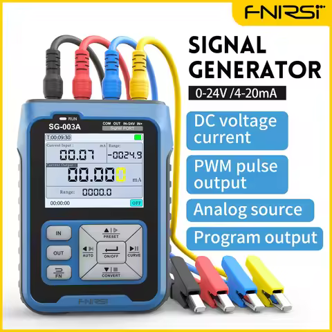 FNIRSI SG-003A SG-004A Multifunctional Signal Generator4-20mA PT100 Thermocouple Resistance Pressure