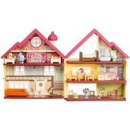 Bluey Toy House Playset, Mega Bundle Family Home & BBQ Playhouse Toys, Bluey, Bingo, Bandit, Chilli,