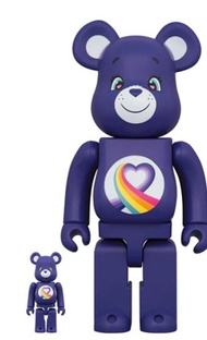 BE@RBRICK Care Bears(TM) Rainbow Heart Bear(TM) 100％ & 400％