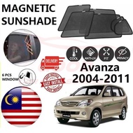 Toyota Avanza 2003-2011 Epic Magnetic Sunshade  (6pcs) Accessories Automotive