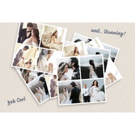 6 PICS PHOTOBOX PRINTING SIZE 8.9 X 8.9 CM CONTENTS 4 PHOTOS