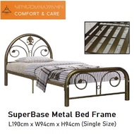 FREE SHIPPING Superbase (Base Tebal) Metal Single Bed Frame Bedroom Furniture Bed Katil Single Katil