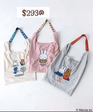 （多圖)非現貨  日本代購 miffy 購物袋 tote bag