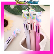 TMALL 6 Color Mechanical Pen 6 Color Unicorn Pen Imported Unicorn Character Mechanical Pen S081