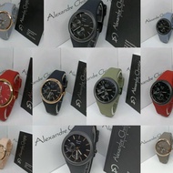 JAM TANGAN KARET WANITA ALEXANDRE CHRISTIE 2663 ORIGINAL BERGARANSI