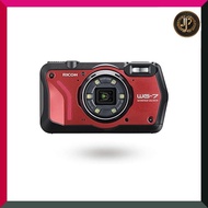 RICOH WG-7 Red Genuine outdoor camera [Genuine 20m waterproof] 20 million pixels [Wide-angle 28mm op