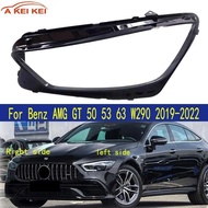 Fit For Benz AMG GT 50 53 63 S Coupe W290 2019-2022 Headlamp Shell Transparent Lamp Shade Lens Front