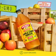 BRAGG American Organic Apple Cider Vinegar Contains Mother Vinegar 473ml, 946ml