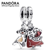 Pandora Disney The Lion King Timon and Pumbaa sterling silver splittable dangle
