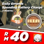 Zenless Zone Zero : 30 Days of Daily Errands + Battery Charge Spending