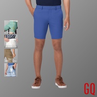 Perfect Stretch Light Chino™ Shorts กางเกงชิโน กางเกงดีดี ผ้ายืดเบาสบาย กางเกงขาสั้นสำหรับผู้ชาย สีฟ้าเข้ม(กางเกงชิโน่)
