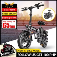 New Life Electric Bicycle ebike for adults 48V foldable electric bike for adults.Hydraulic Shock Absorption.Signal Light, Head and Tail Light, E-ABS front and rear double disc brakes ebike scooter built-in removable lithium battery electric Scooter