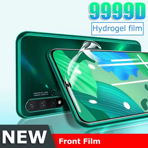Protective Hydrogel Film for Huawei P20 P30 P40 Lite E 5G Pro Screen Protector for Huawei P50 P10 Pl