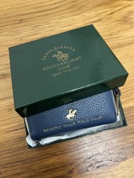 Polo 藍色銀包