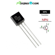 Transistor 2N2222 NPN 60V 0.8A (TO-92)