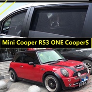 Magnetic For Mini Cooper R53 ONE 3-Door CooperS Car Sunshade UV Protection Car Curtains Car Accessor