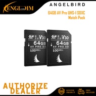 Angelbird AV Pro UHS-I SDXC Match Pack