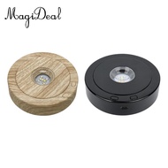 MagiDeal Rotating Display Stand with Colorful LED Lights LED Rotating Display Stand