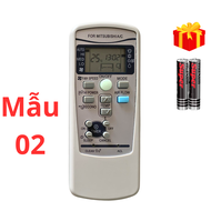 Điều khiển điều hòa Mitsubishi Mã 03 dòng MSY- MSZ- MS remote máy lạnh Mitsubishi - Tặng kèm pin -