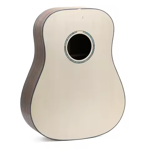1PC 36GS/40OM/41D/41GA rounded corner guitar barrel, Indian rosewood full single barrel spruce top h