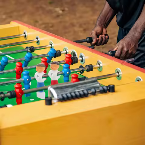 4Pcs Foosball Football Players Table Soccer Figures Color Replacement Parts Table Football Accessori