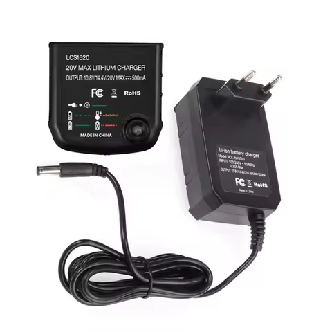 Li Battery Charger for Black Decker 10.8V 14.4V 20V LBXR20 LB20 LBX20 LBX4020 Electric Drill Screwdr
