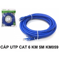 UTP CAT 6 KM 5M CABLE KM059