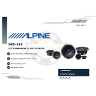 Alpine DP2-653 - 6.5" COMPONENT 3 - WAY SPEAKER/CAR SPEAKER/SPEAKER KERETA