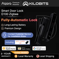 Aqara Smart Door Lock D100 Global Version Zigbee Password NFC Unlock Work with Homekit HomeKey