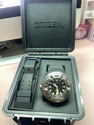 Citizen 星辰，太陽能潛水錶，煙灰缸 ECO-Drive diving watch 300m BJ8050 hiking camping 