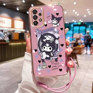 Casing HP For Samsung Galaxy A33 5G A34 5G A35 5G M33 5G M34 5G Case Casing Cartoon Rabbit Pattern H