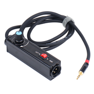 Stereo Ground Loop Isolator 3.5mm to XLR Audio Isolator Audio Noise Isolator Noise Suppressor Isolat
