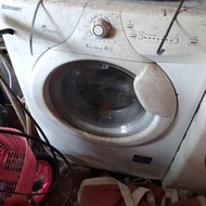 mesin cuci front loading zerowatt bekas 