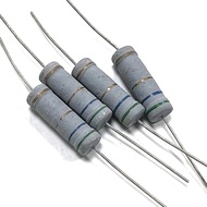 【♚】10pcs 5W 5% Carbon Film Resistor 5R6 56R 560R 5K6 56K 560K 5.6 56 560 R K Ohm 5.6R 1R-1M