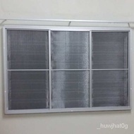 🥗Kim fatt custom size aluminium mosquito netting, kelambu buka dan gelongsor pintu tingkap, Tingkap nyamuk jaling GFOS