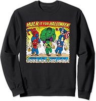 Hulk It for Halloween Vintage Comic Sweatshirt
