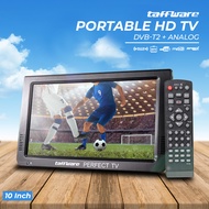 HD TV Portable TV Monitor 10 Inch T2 + Analog with Remote