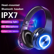 B39 Wireless Bluetooth Headphone Wireless Headset LED Colorful RGB Light Super Bass Over Ear Headpho