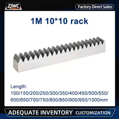 1M 1Mod 10x10 10x12 12x12 15x15 100mm 150mm 200mm 250 350mm/400mm/450/500mm-1000mm Gear Rack Linear 