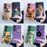 Phone Case For Honor X7 CMA-LX2 CMA-LX1 CMA-LX3 Casing Cartoon Pretty Flowers Matte Protective Soft 