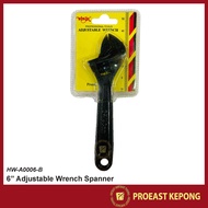 Winsir 6" Adjustable Wrench / Spanner - Black