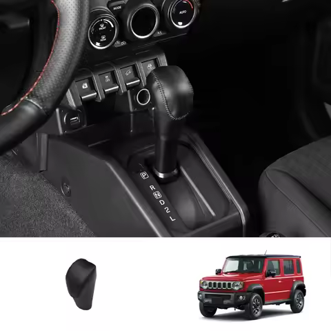 Car Interior Accessories For Jimny Nomade 2025 PU Leather Gear Shift Knob Protection Cover