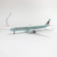 FZ 1:400 20CM Metal Aircraft Model Canada 777 B777 Metal Replica With Landing Gear Alloy Material Av