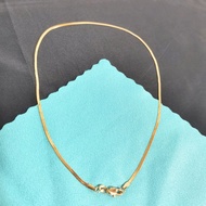 Ongpin Mnl Gold Necklace Pawnable 10k US Gold SNAKE Necklace For Men And Women Stainless Steel Mater
