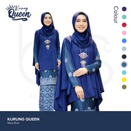 [Baju Kurung Moden] KURUNG QUEEN + CAPE(NAVY BLUE)