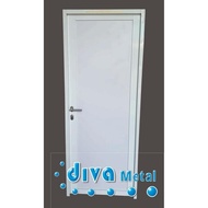 pintu aluminium / pintu acp / pintu kamar mandi / pintu dapur / kamar