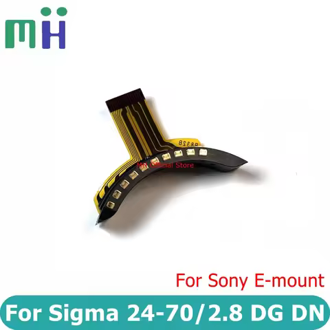 For Sigma ART 24-70mm F2.8 DG DN For Sony E Mount Lens Contact Point Part Rear Connect Flex Cable FP